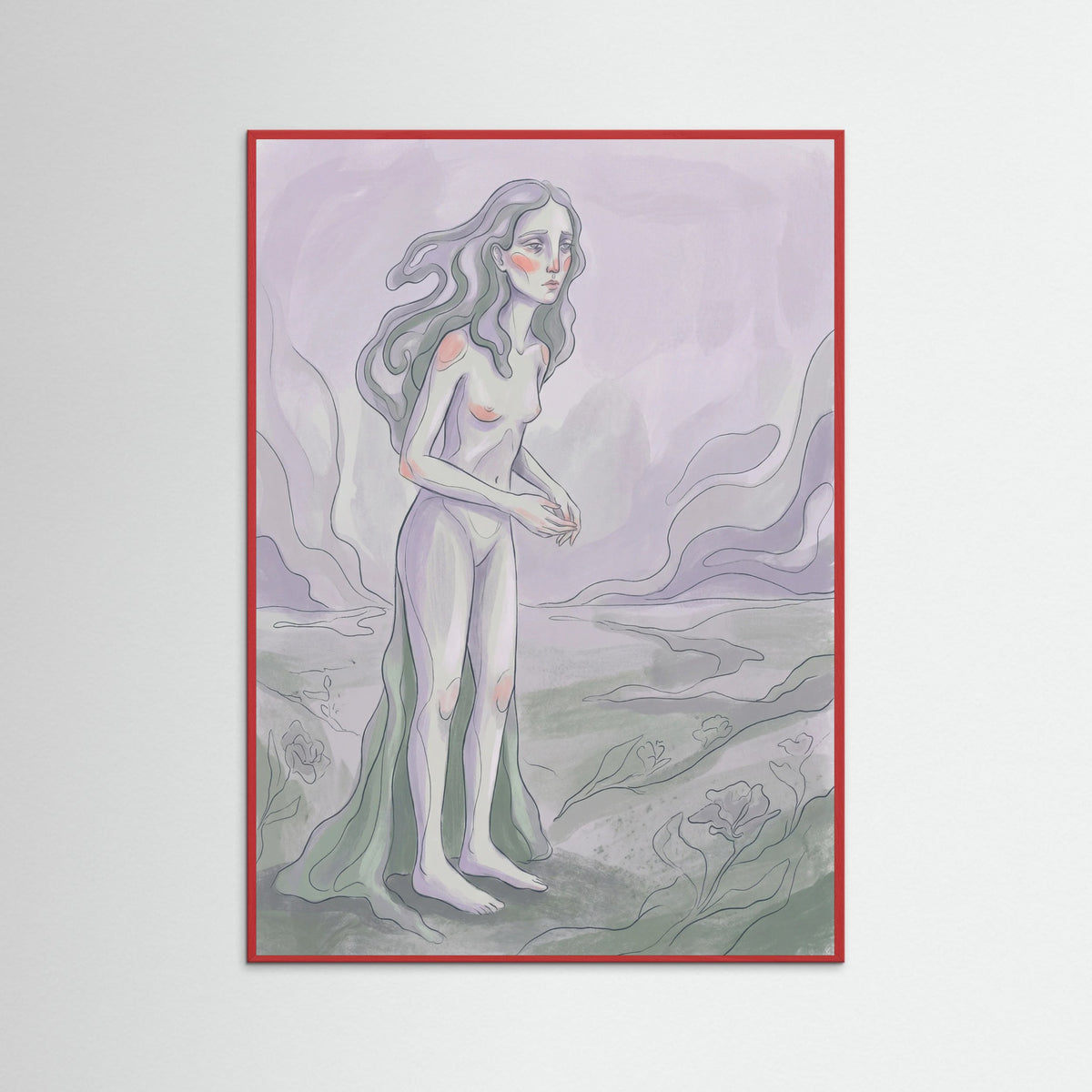 Red Wood Lavender Lament