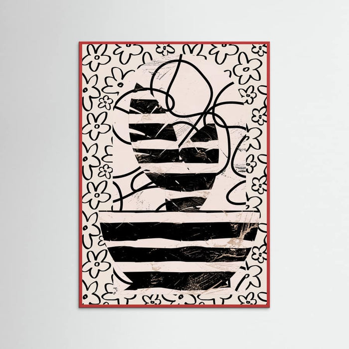 Red Wood Potterypoemno02 Poster