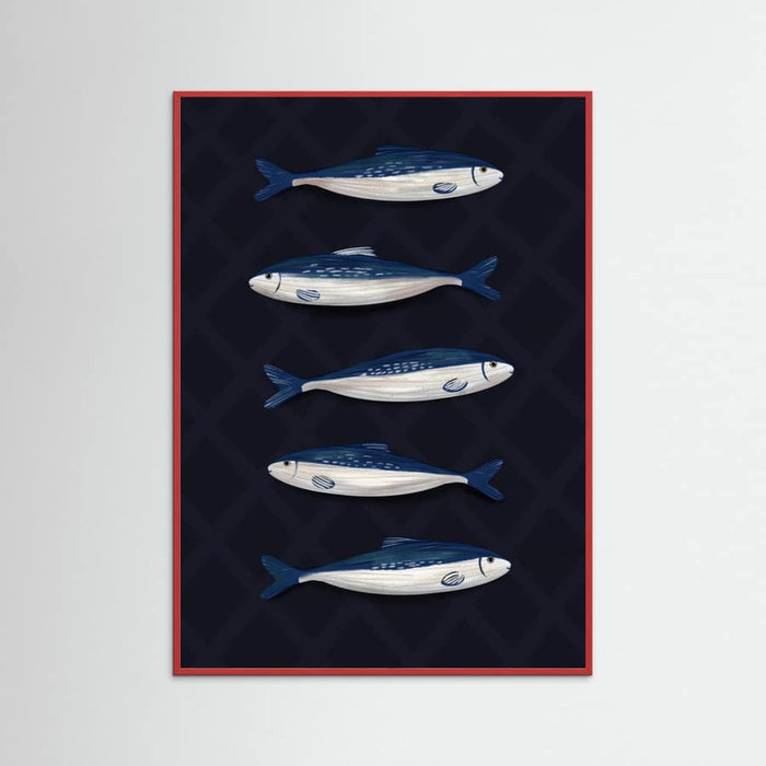 Sardines Poster – Poster und Kunstdruck