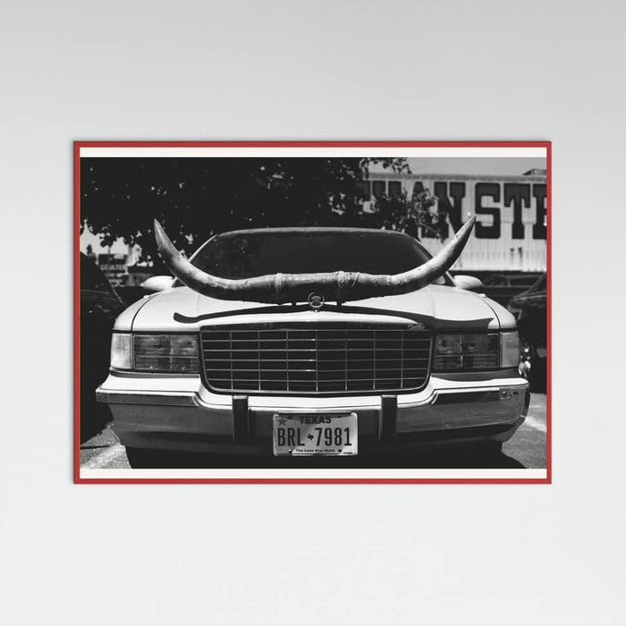 Red Wood Texas Ride Poster