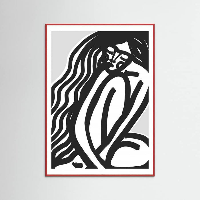 The Silence (Black) Poster – poster and art print
