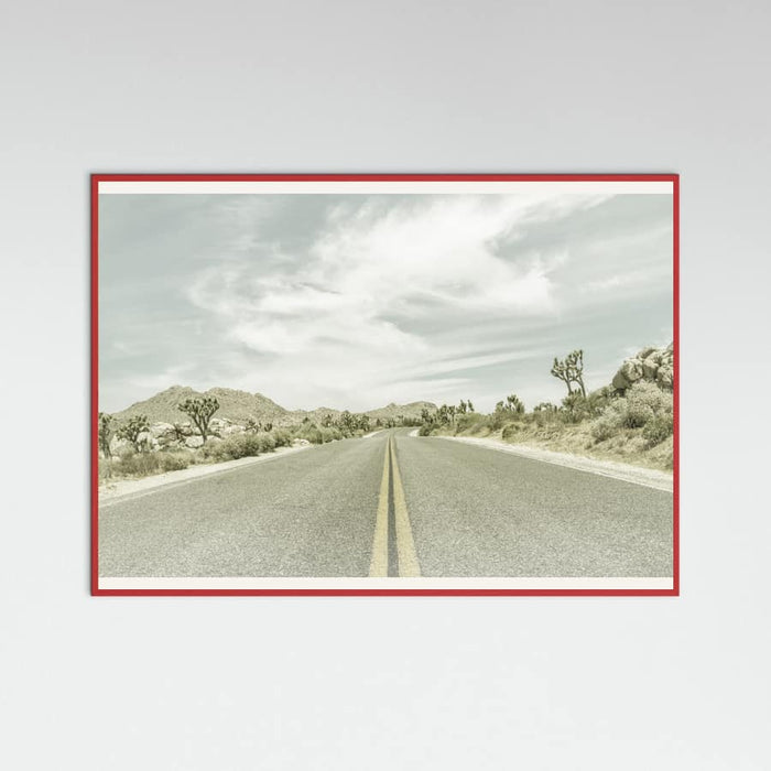 Red Wood Vintage Joshua Trees, Park Boulevard Poster