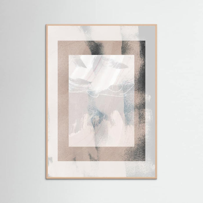 Abstract Brush Strokes 17 Poster – Poster und Kunstdruck