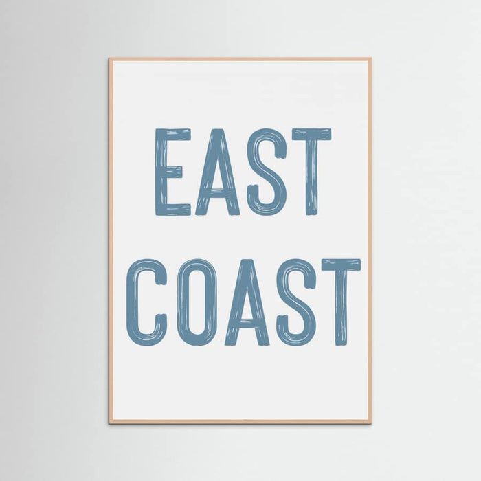 East Coast - Vertical Poster – Poster und Kunstdruck
