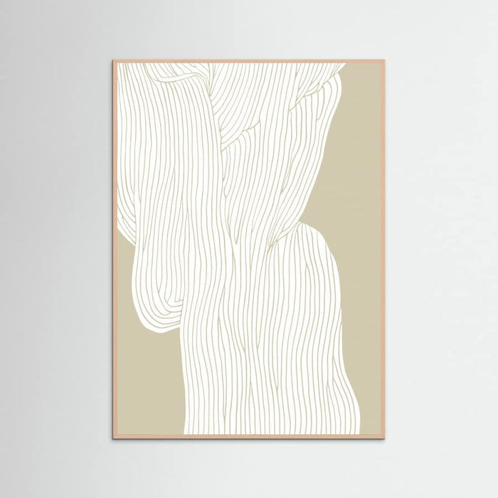 Fibers No 5 Poster – Poster und Kunstdruck