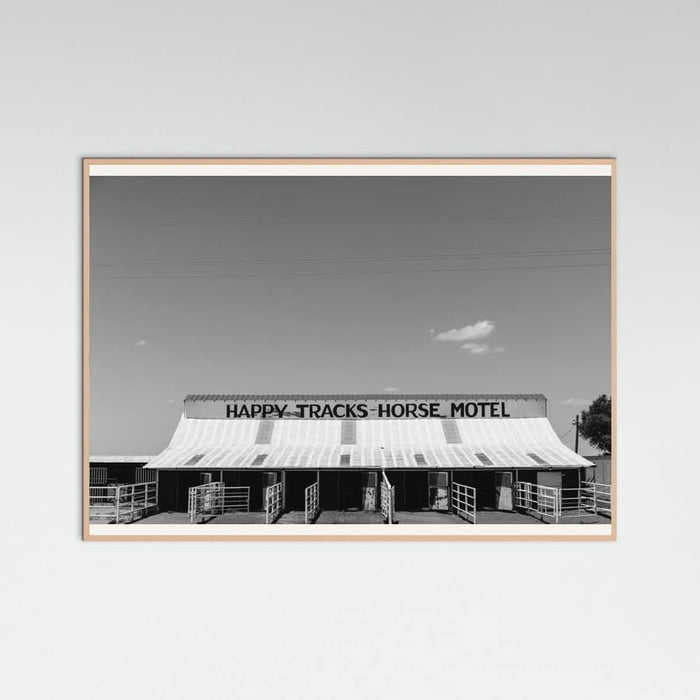Rose Wood Horse Motel Poster