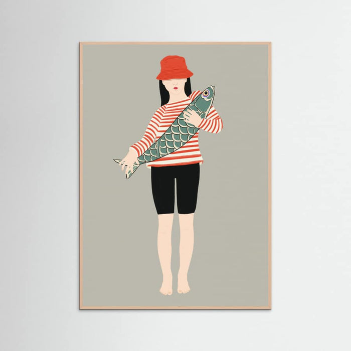 My fish Poster – Poster und Kunstdruck