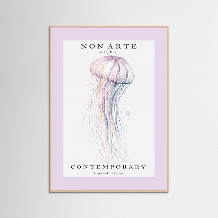 Non Arte Jellyfish Poster – poster och konsttryck