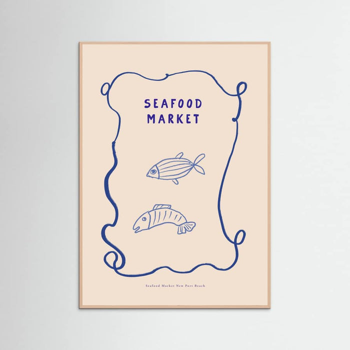 Seafoodmarket Poster – poster and art print