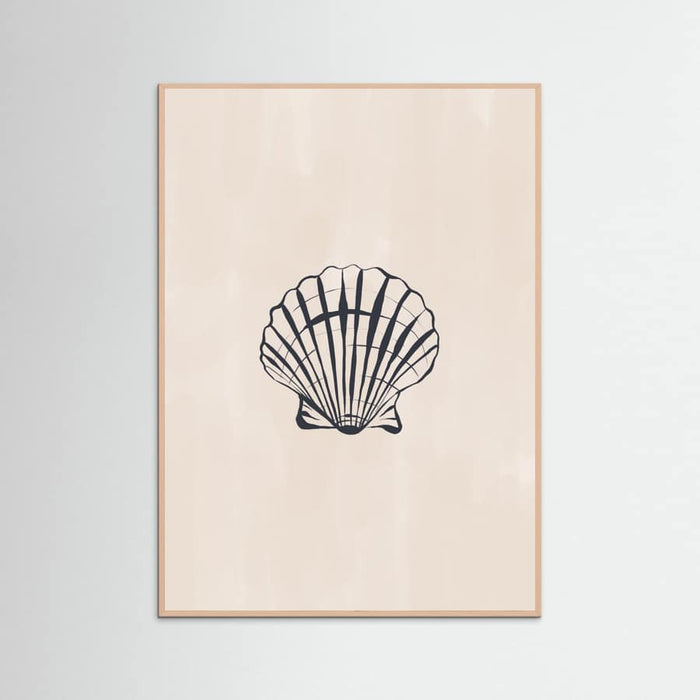 Seashell Poster – plakat og kunsttryk