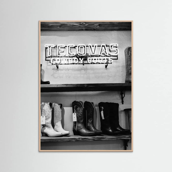 Plakat Tecovas Cowboy Boots – plakat i druk artystyczny