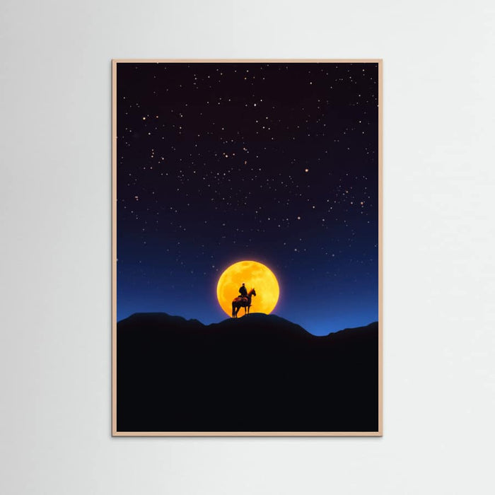 Rose Wood The Rider and the Moon Poster