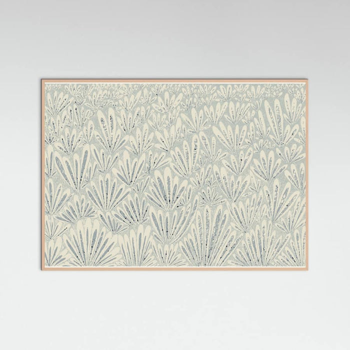 calming essentials meadow chalky blue Poster – poster and art print