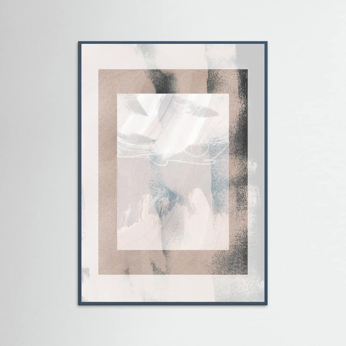 Abstract Brush Strokes 17 Poster – Poster und Kunstdruck