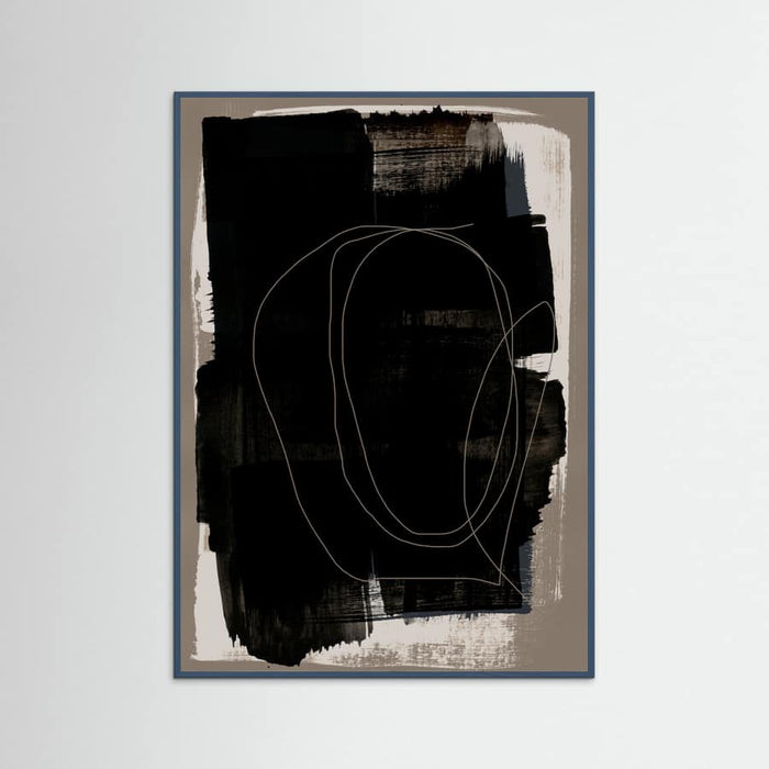 Abstract Brush Strokes 180Z Poster – Poster und Kunstdruck