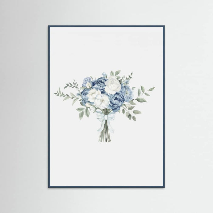 Coastal Bouquet With Bow -juliste – juliste ja taidepainatus