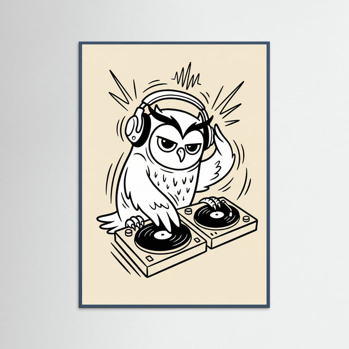 Teal Wood Jazz Cat Beat