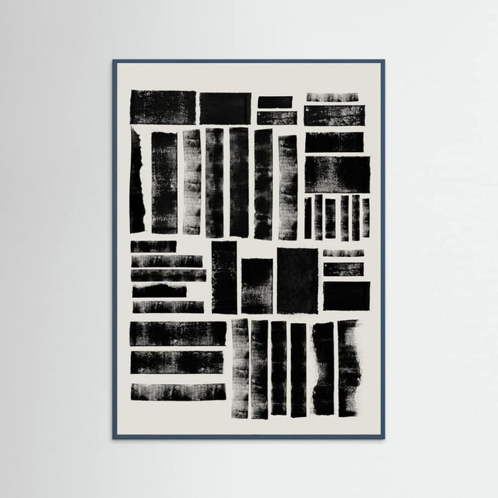 LINO CUT COMPOSITION Poster – plakat og kunsttryk