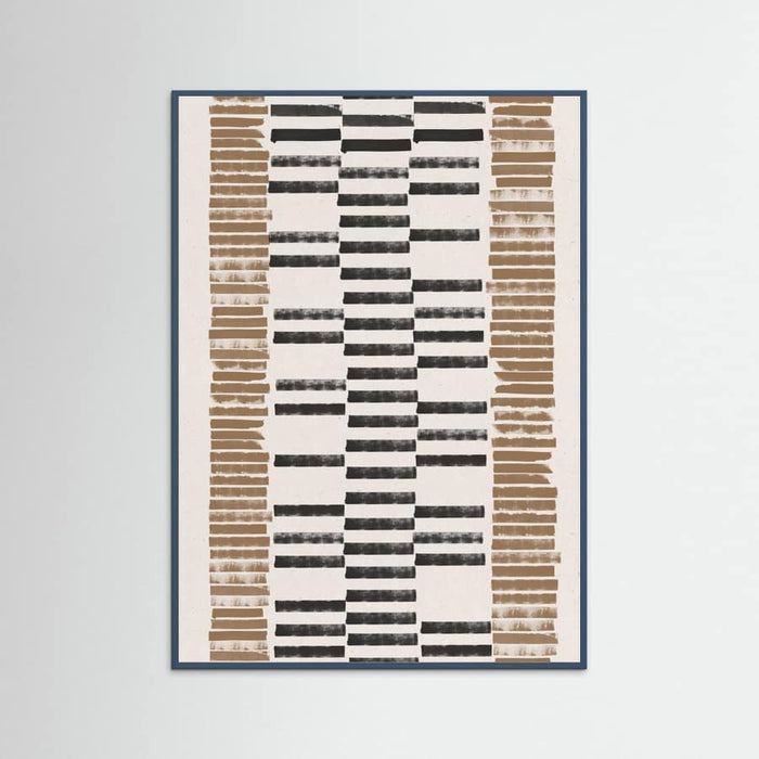 LINO CUT PATTERN NO.2 Poster – poster and art print