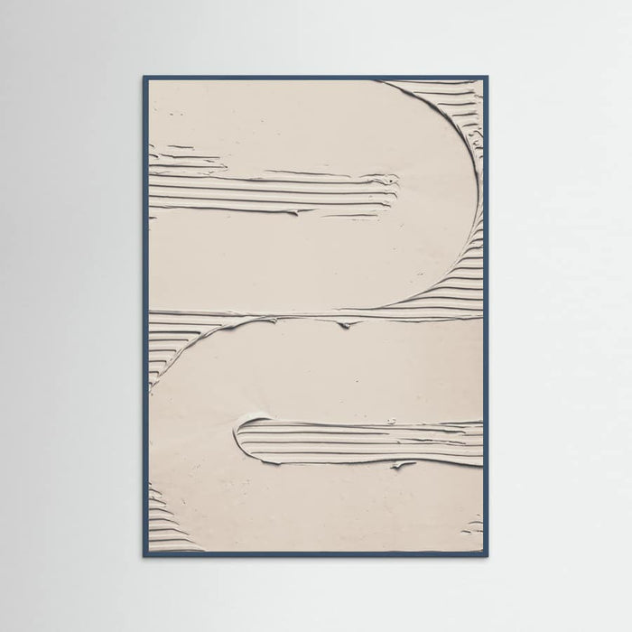 Mud Texture 11 Beige Poster – plakat og kunsttryk