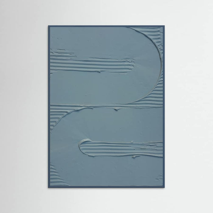 Affiche Mud Texture 12 Blue – affiche et impression d’art