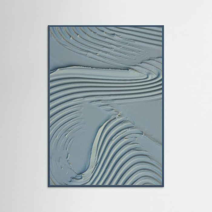 Affiche Mud Texture 15 Blue – affiche et impression d’art