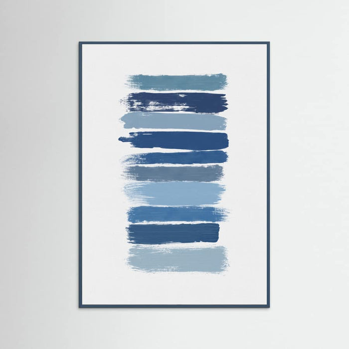Póster Ombre Blue – póster e impresión artística
