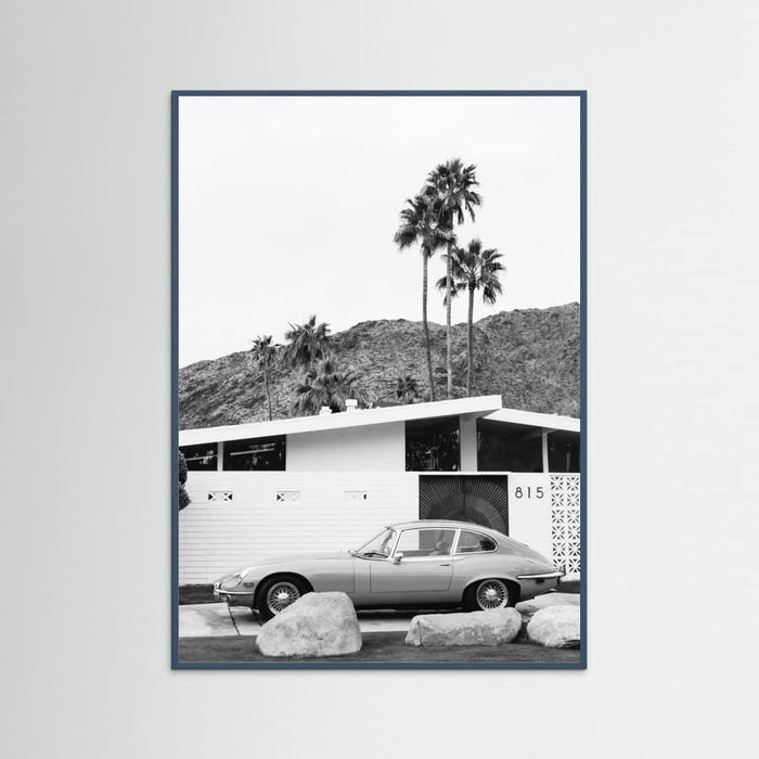 Teal Wood Palm Springs Ride II Poster