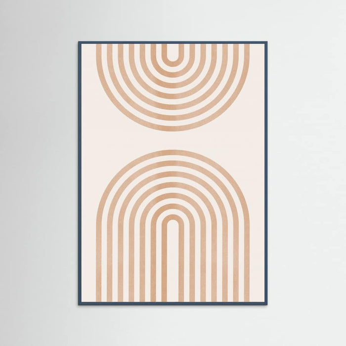Rainbow Lines 2 Poster – Poster und Kunstdruck