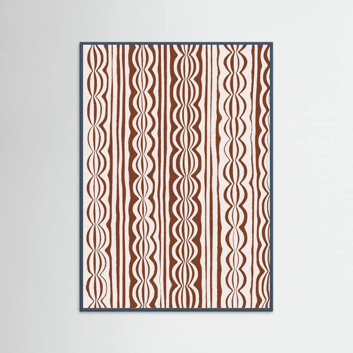 Rhythmic Waves Poster – poster and art print