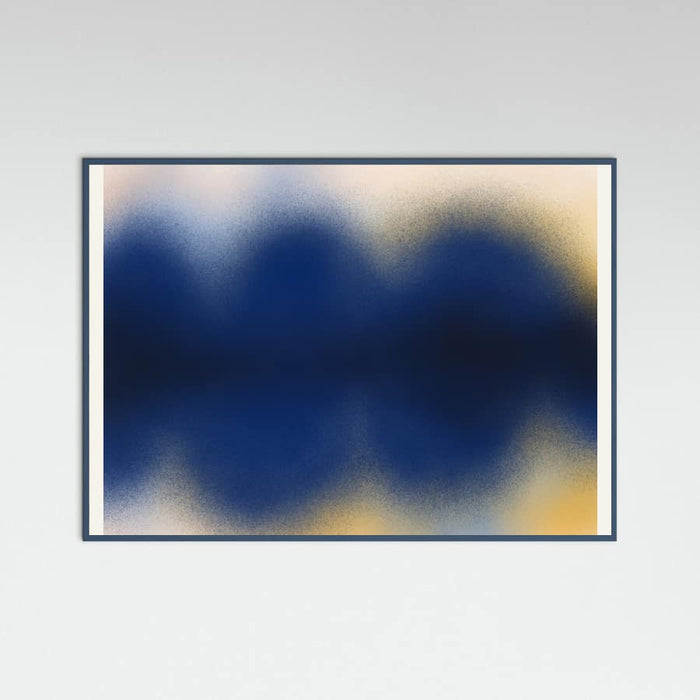 River Bank Impression Poster – plakat og kunsttryk