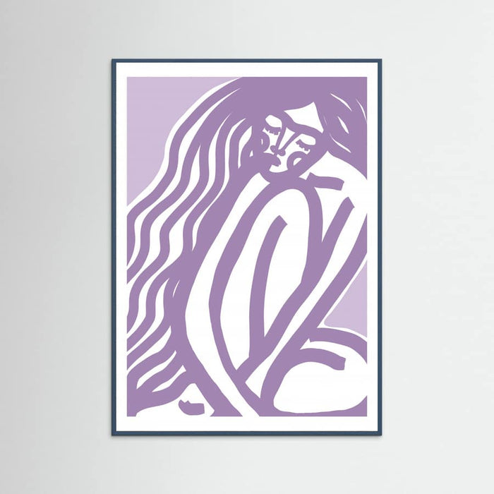 The Silence (Purple) Poster – Poster und Kunstdruck