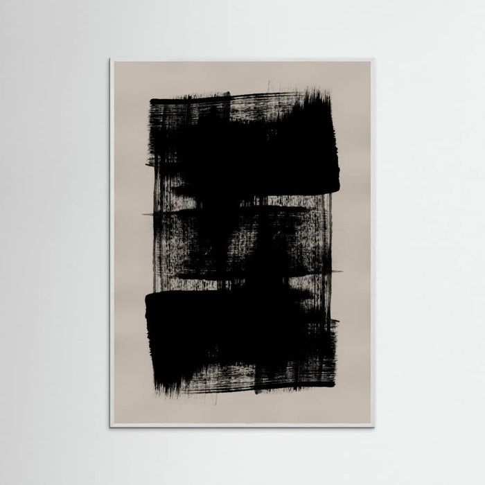 Abstract Brush Strokes 180Y Poster – Poster und Kunstdruck