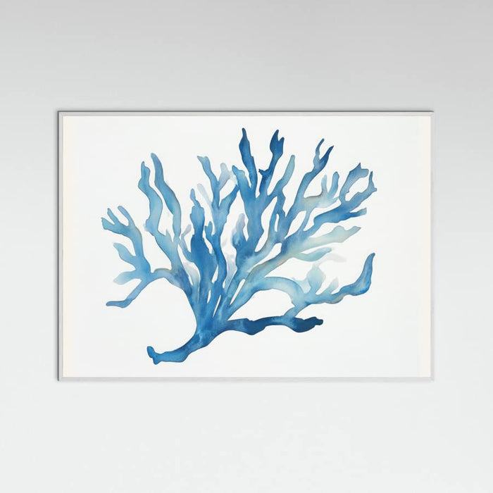 Blue Coral Poster – plakat og kunsttryk