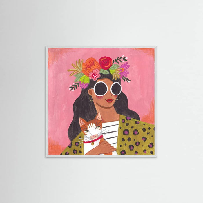 Póster Cat lady – póster e impresión artística