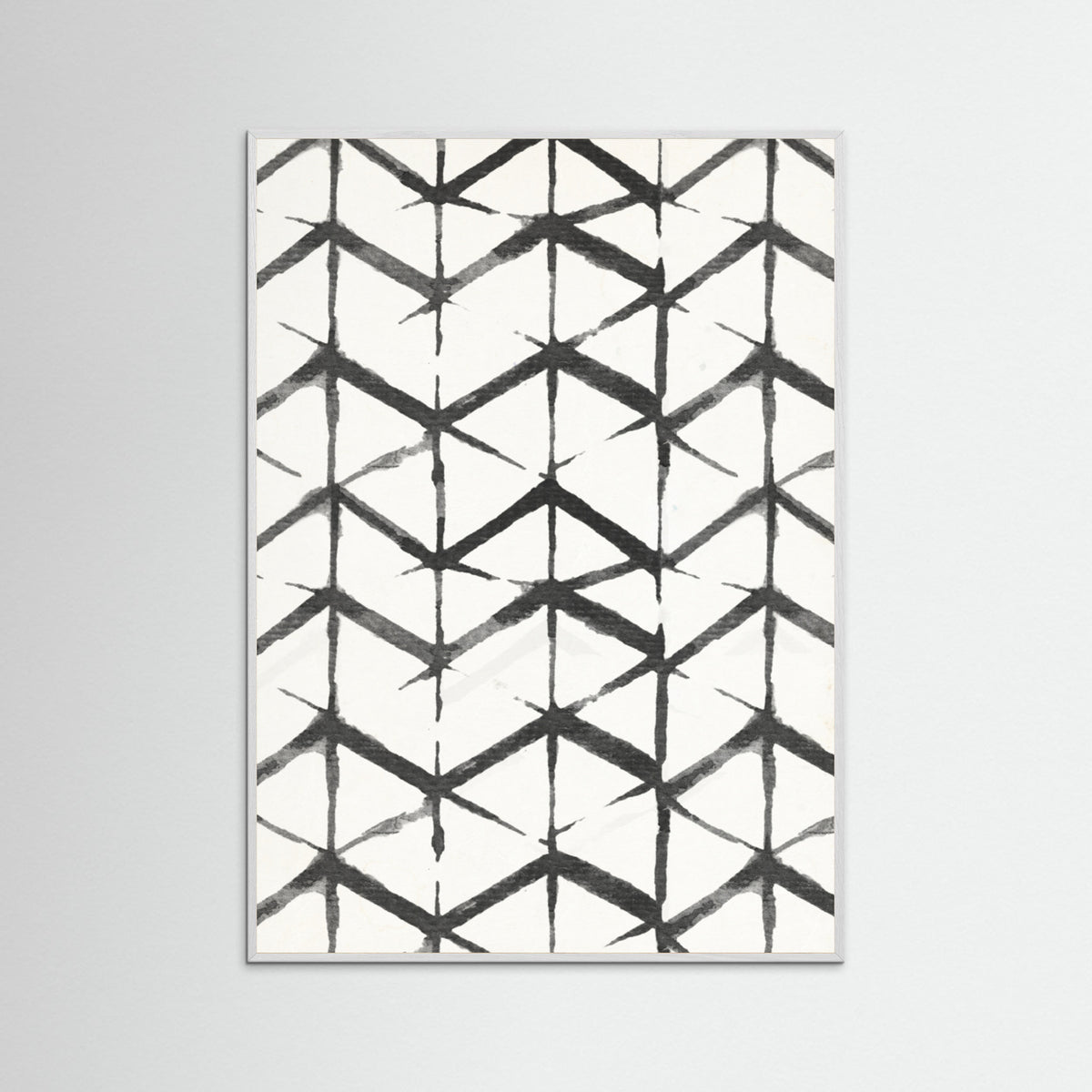 White Wood NIPA UNITED Poster