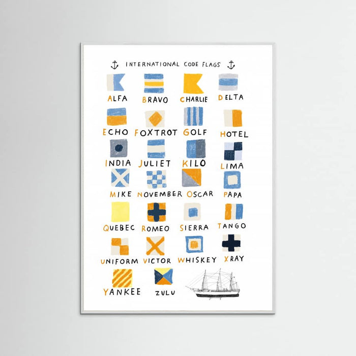 Poster Nautical Flags – poster e stampa artistica