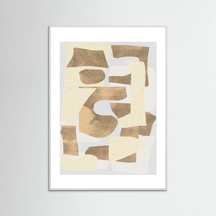Paper Collage No.4 Poster – plakat og kunsttryk