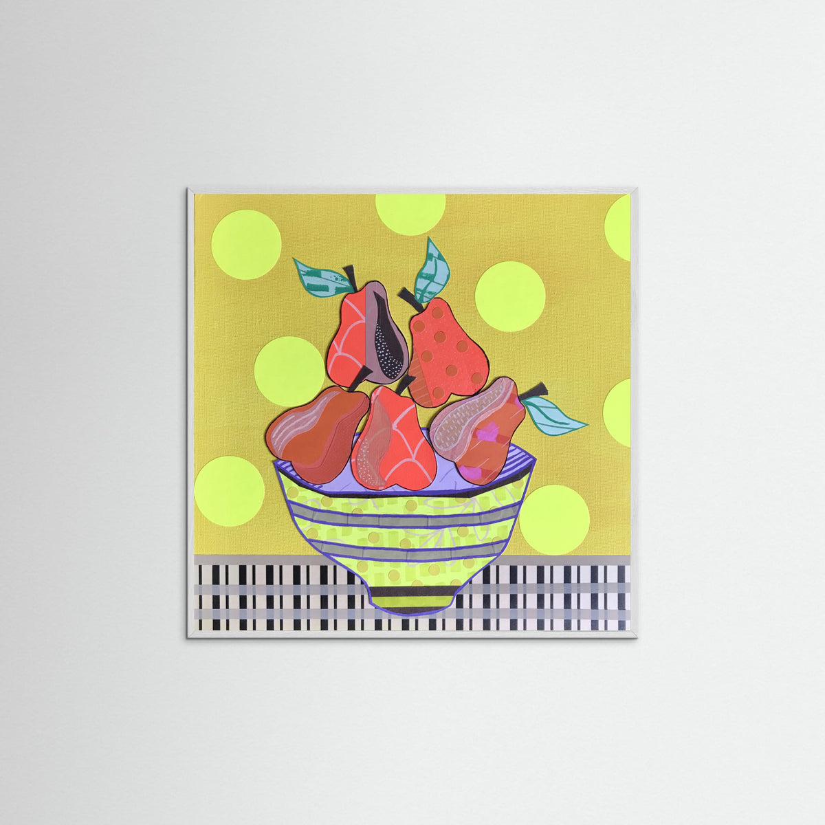 White Wood Pears and Tears Poster