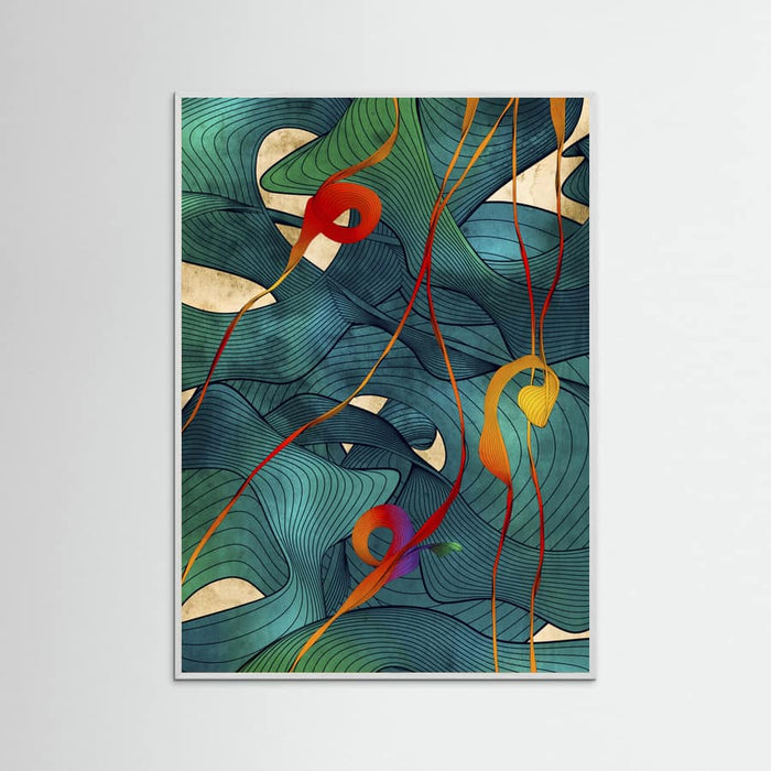 White Wood Phyt Poster