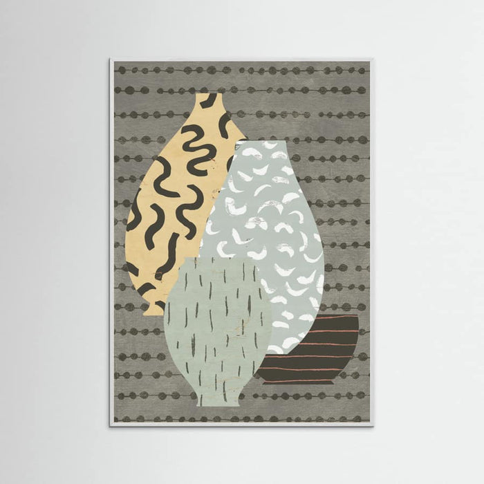 White Wood Potterypoemno01 Poster