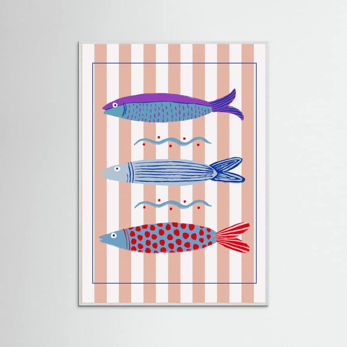 Sardines Poster – poster and art print