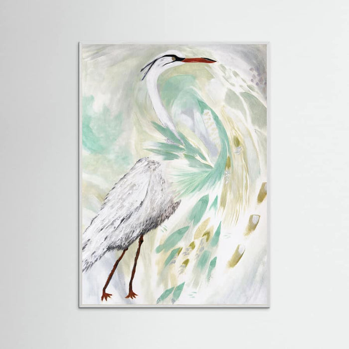 Affiche Spring Egret – affiche et impression d’art