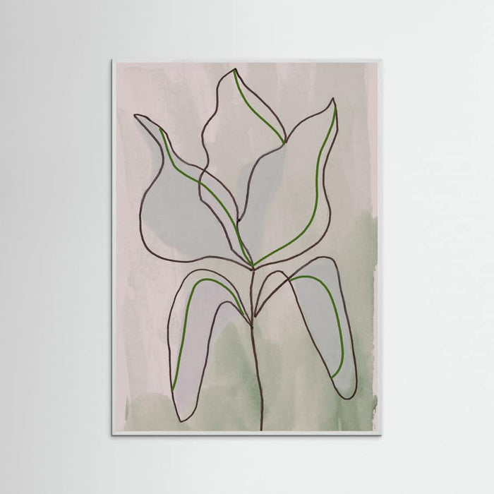 Affiche Tulip Greige – affiche et impression d’art