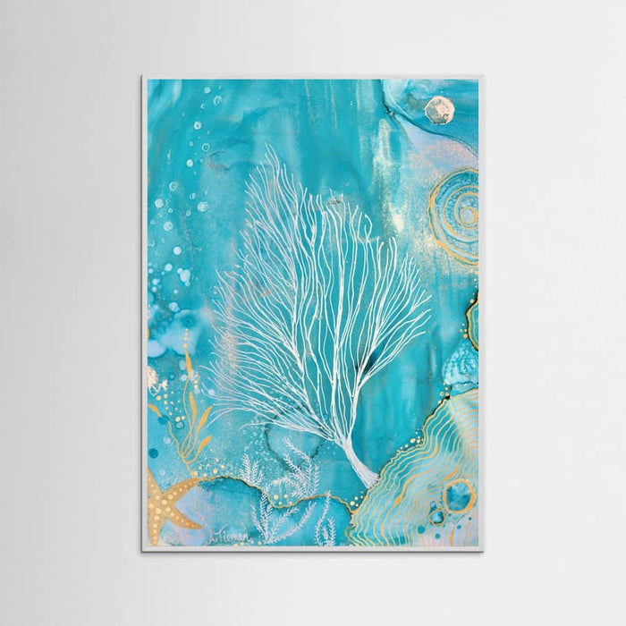 Turquoise Waters Poster – plakat og kunsttryk