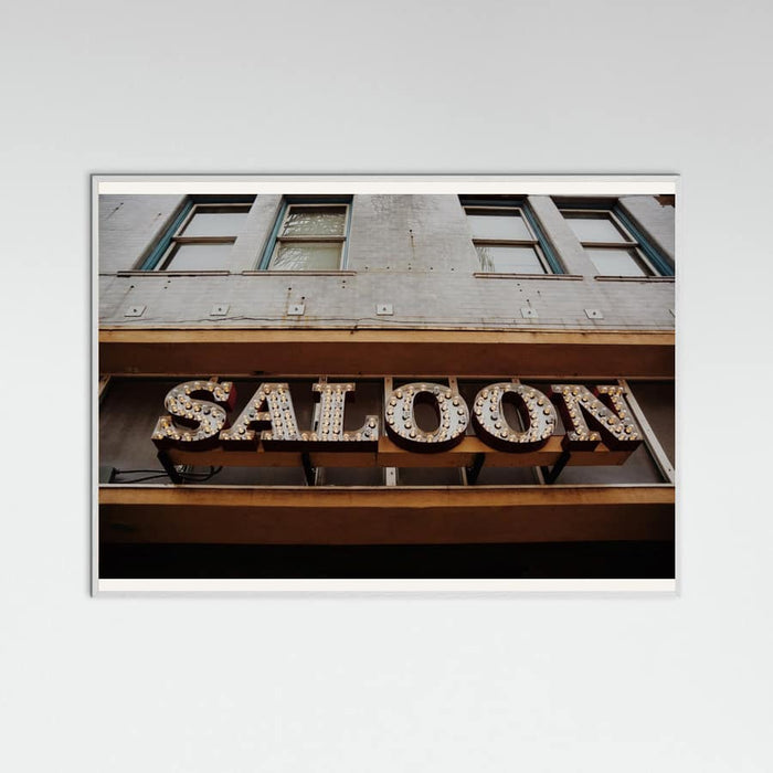 Ventura Saloon Poster – poster and art print