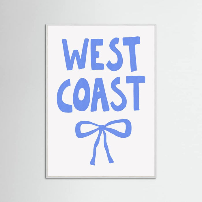 West Coast Poster – poster and art print