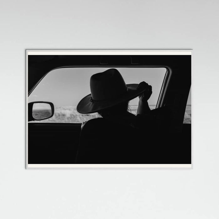 White Wood West Texas Explorer Poster
