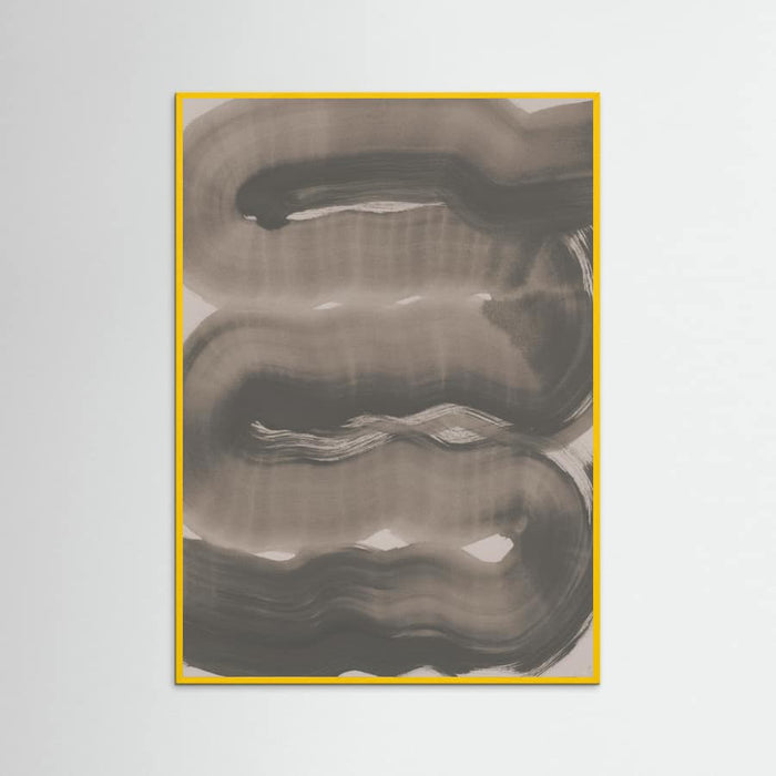 Abstract Brush Strokes 163X Poster – Poster und Kunstdruck