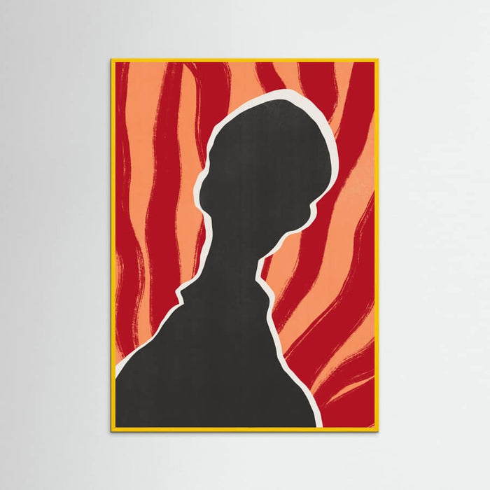 Anonymous Portrait In Heat Poster – poster and art print